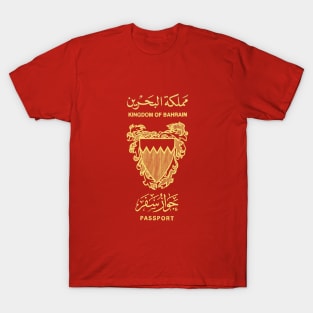 Bahrain passport T-Shirt